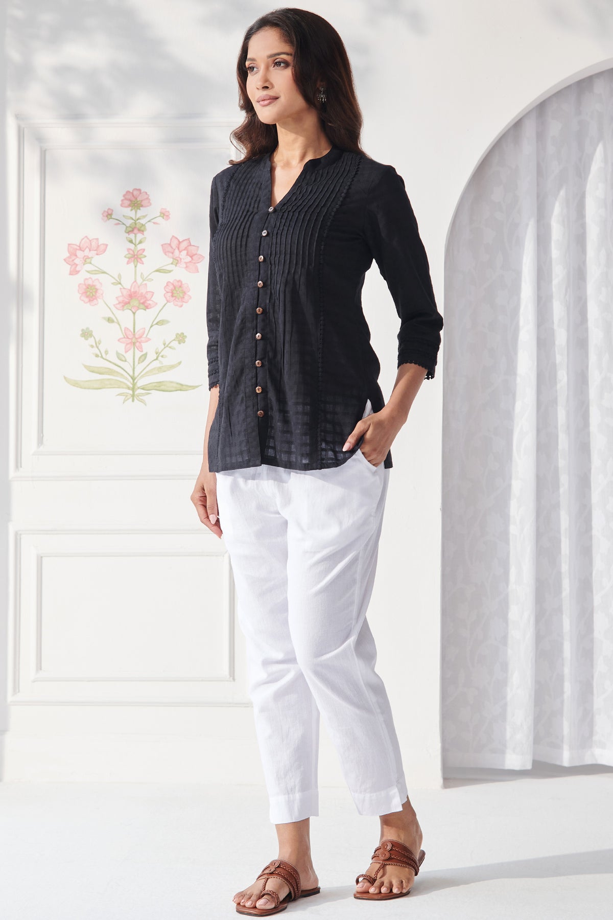 Mumtaz Zunaira Black Top