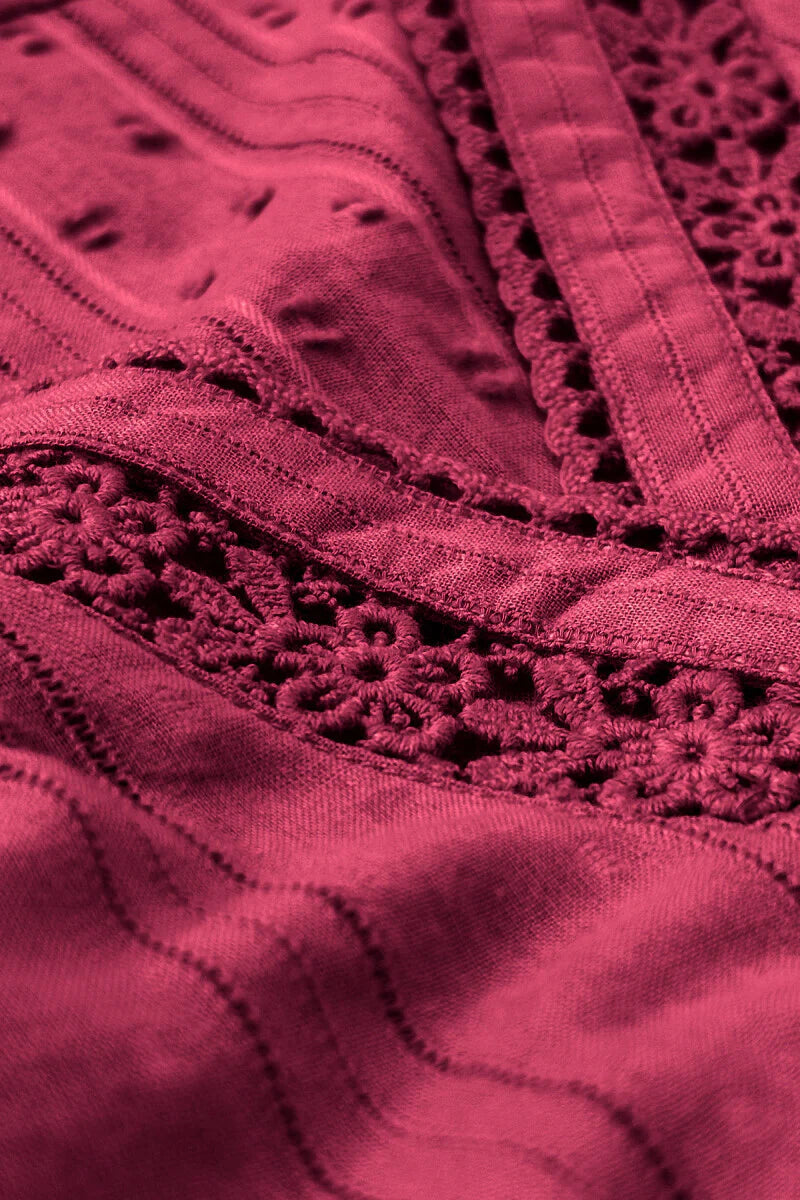 Surplus: Roza Sehr Rose Pink Kurta