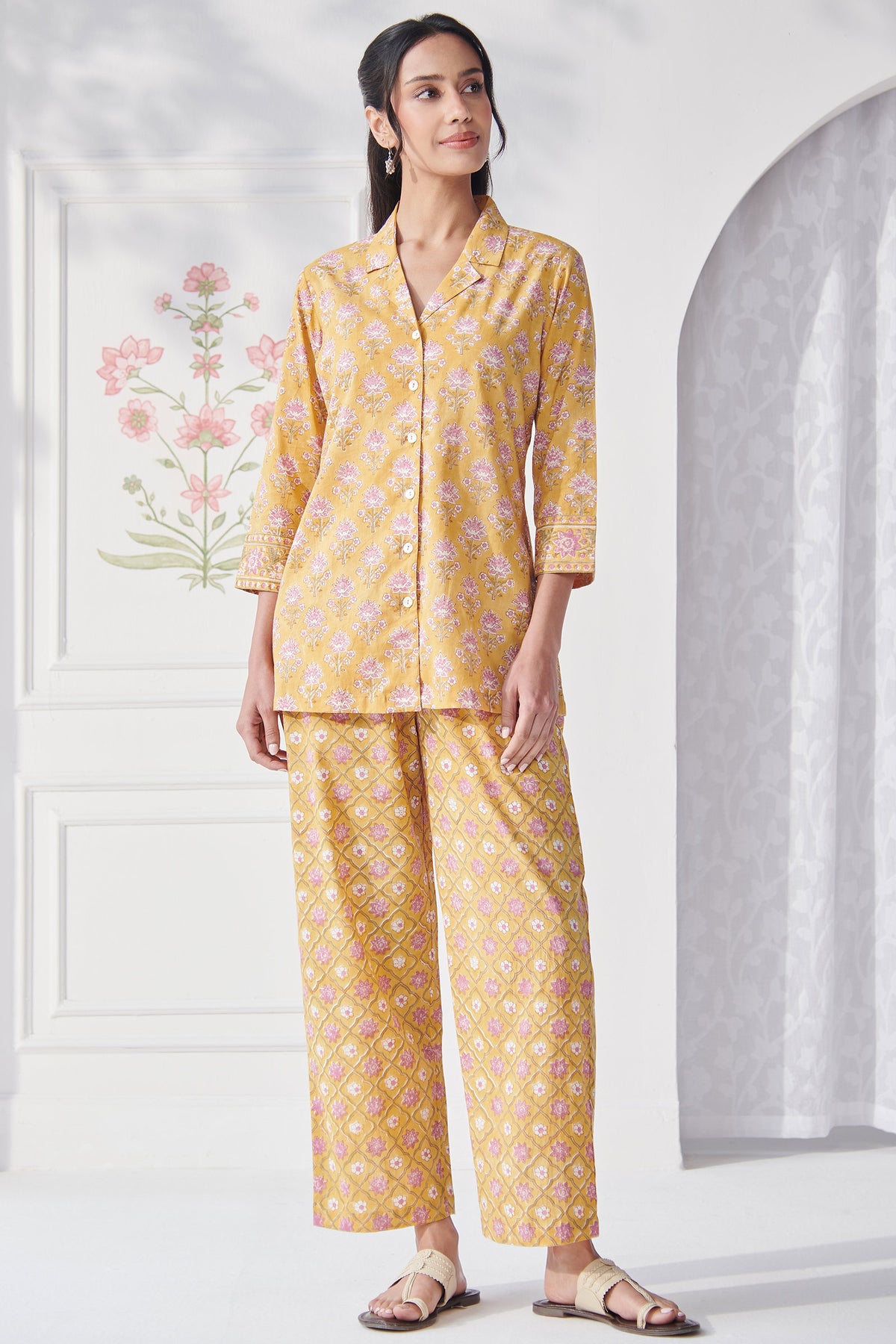 Gulbahar Zunaira Sanganeri Co-Ord Set