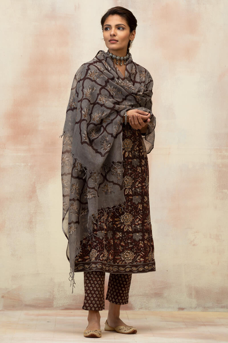 Rehnuma Nahid Bagru Kurta