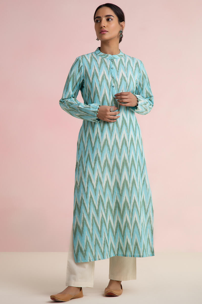 Naadirah Jasmine Ikat Kurta