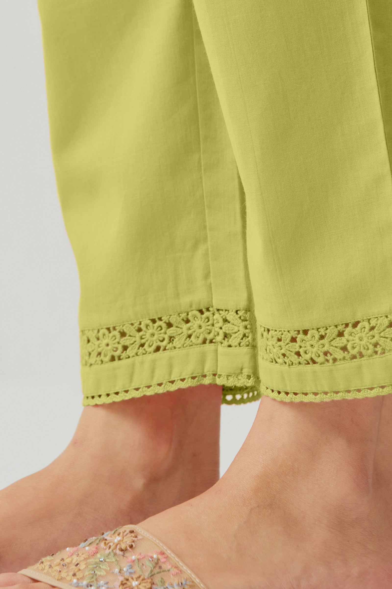 Roza Maria Green Narrow Pants