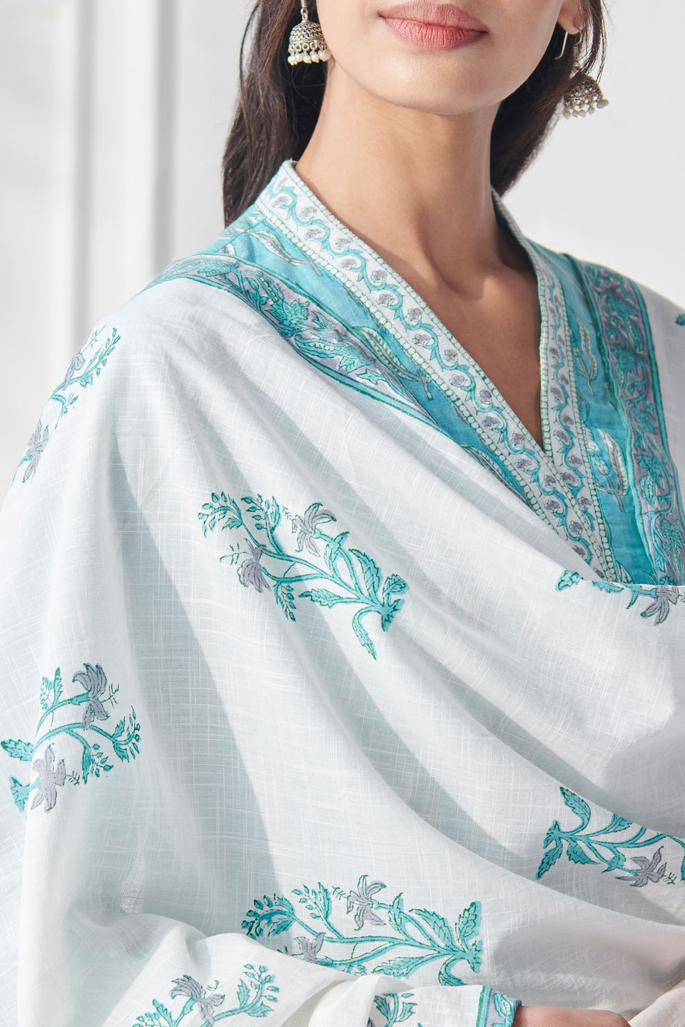 Gauhar Mahi Sanganeri Dupatta