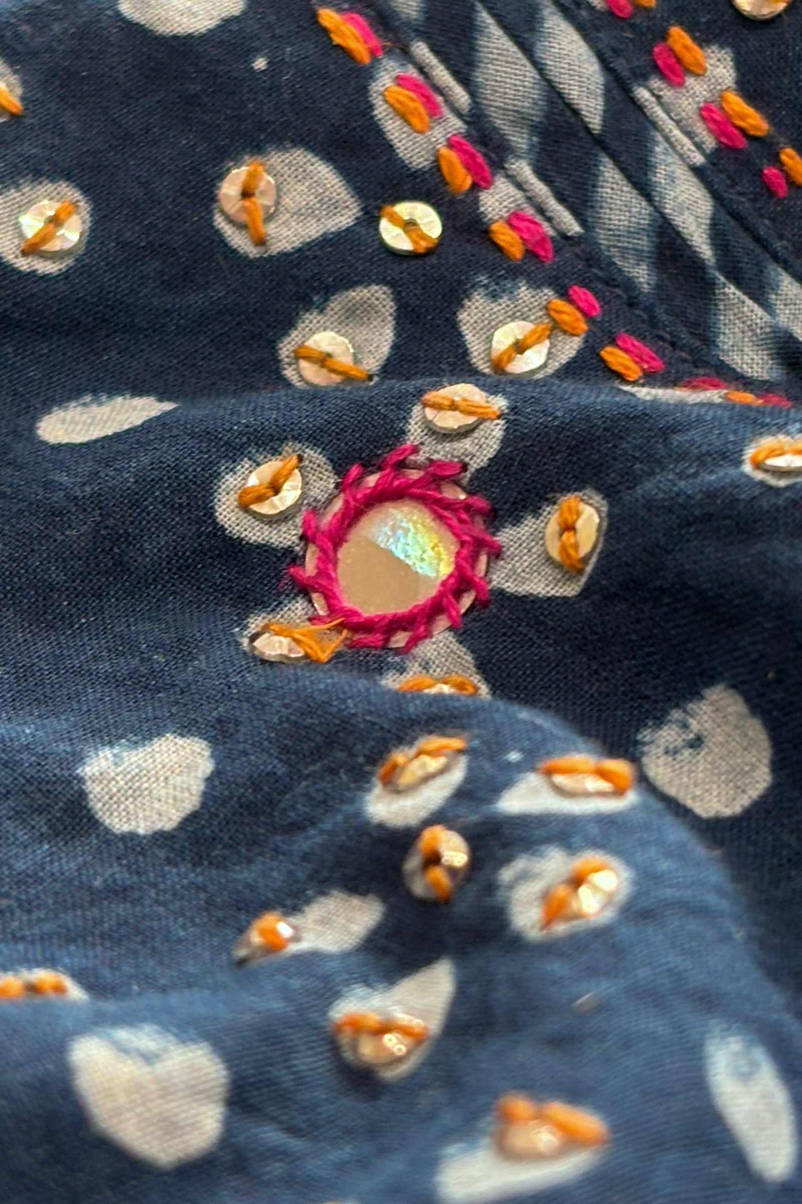 Nurtaj Rumaisa Bagru Short Kurta