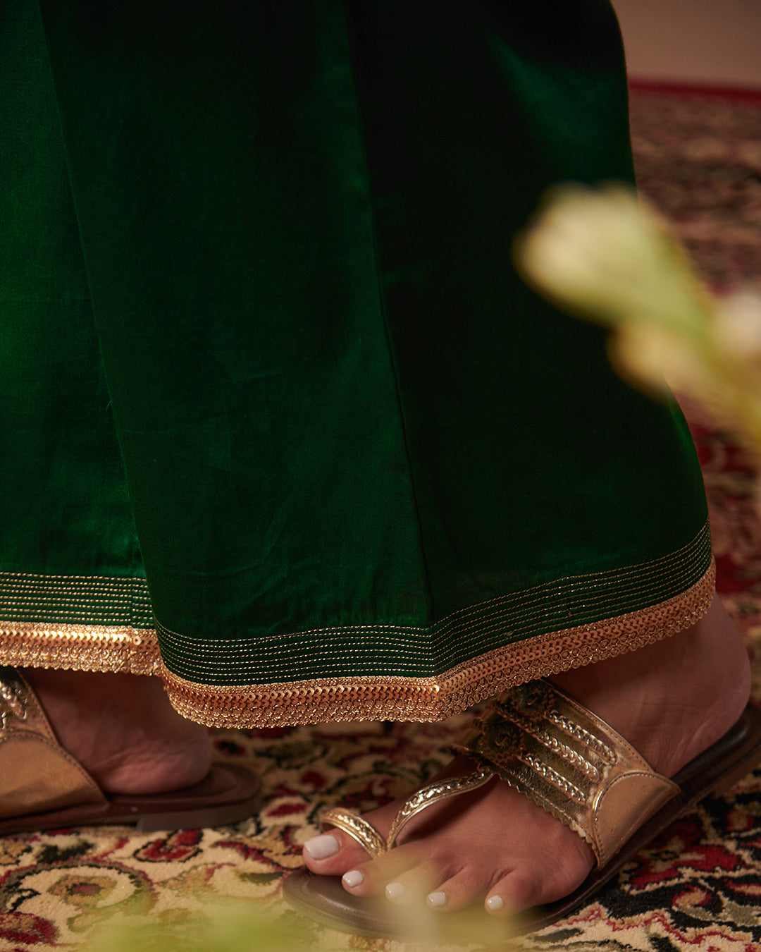 Roshanara Tasnim Emerald Green Farsi