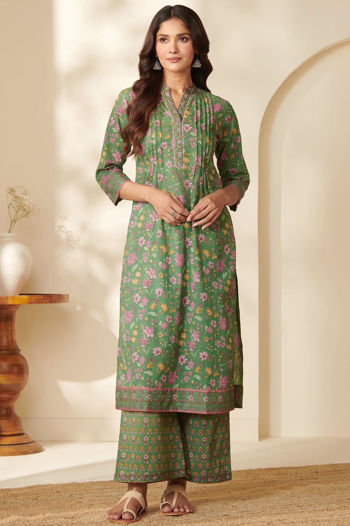 Gauhar Azaira Sanganeri Kurta