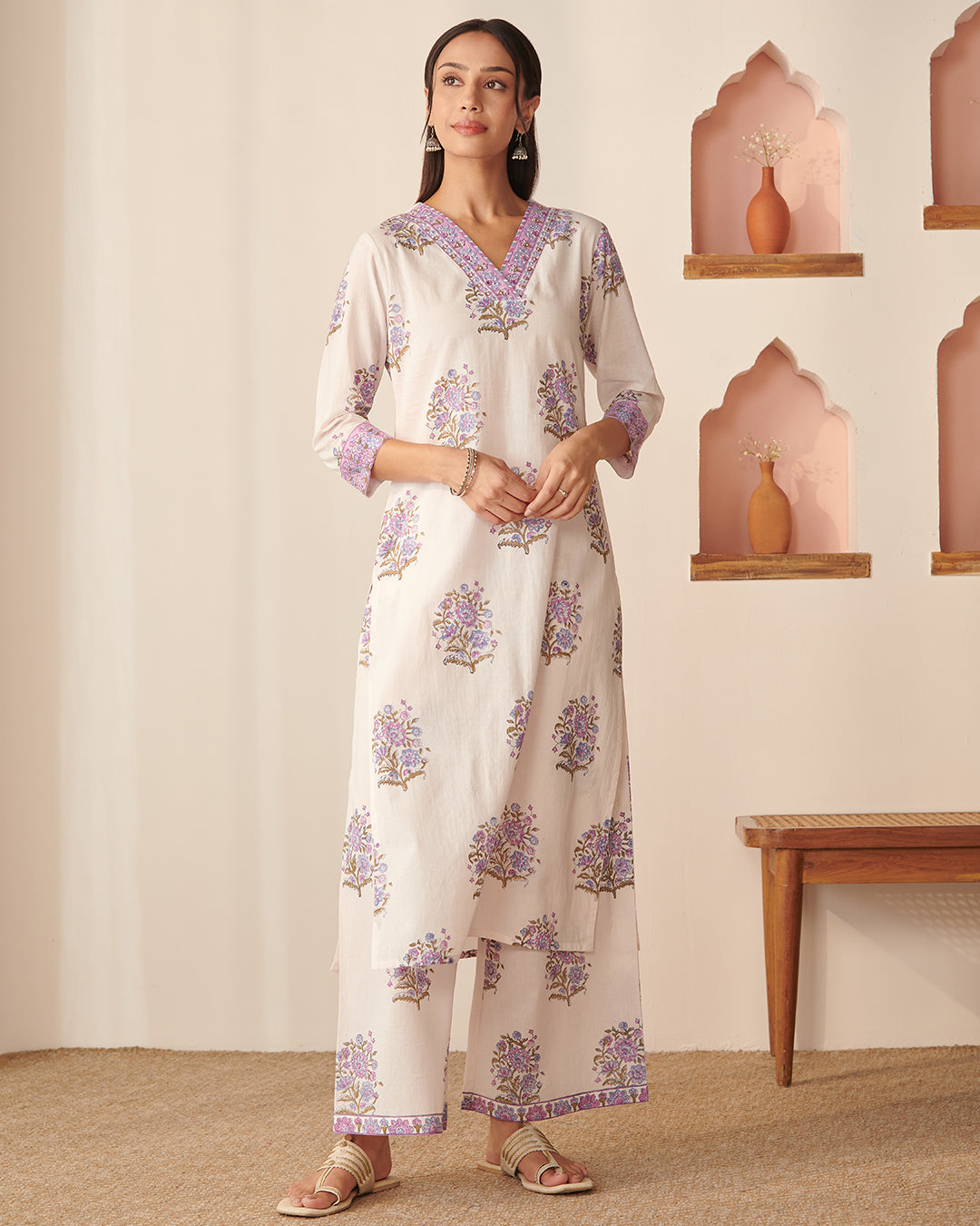 Gulbarg Nadiya Sanganeri Kurta