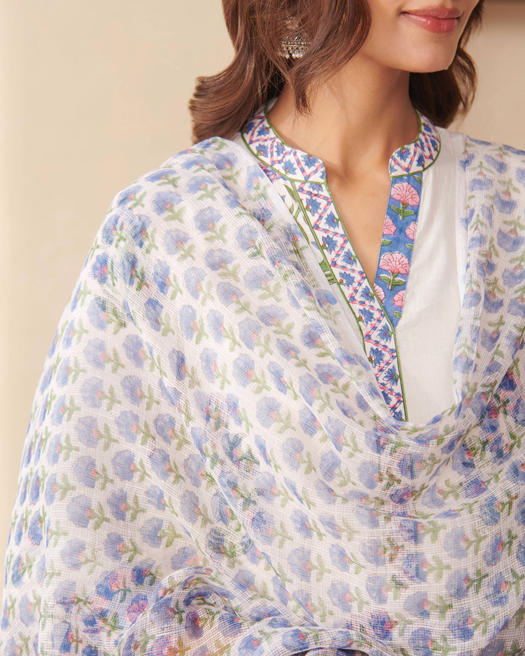 Gulbarg Zeinab Sanganeri Dupatta