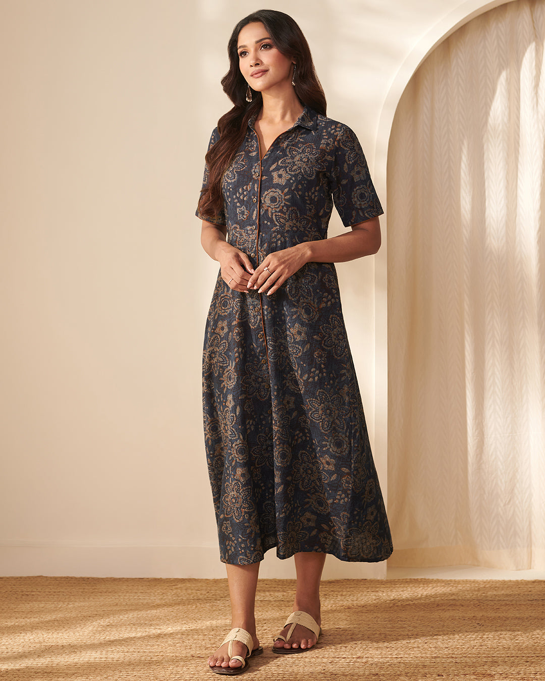 Sehra Zareena Akola Dabu Dress