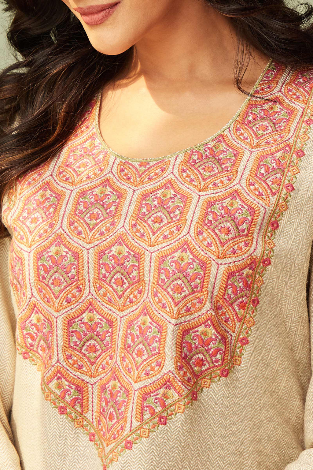 Naadirah Zainab Faux Wool Kurta