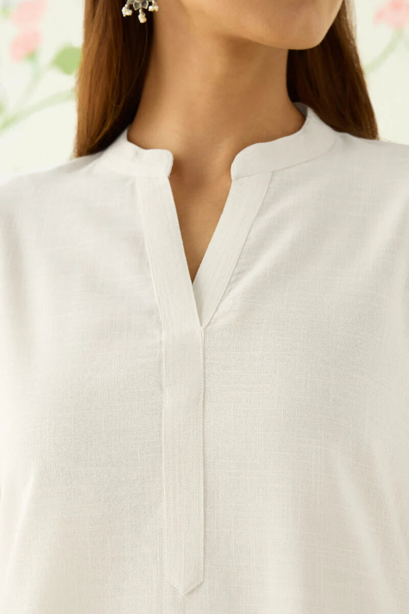 Surplus: Roza Seerat White Top
