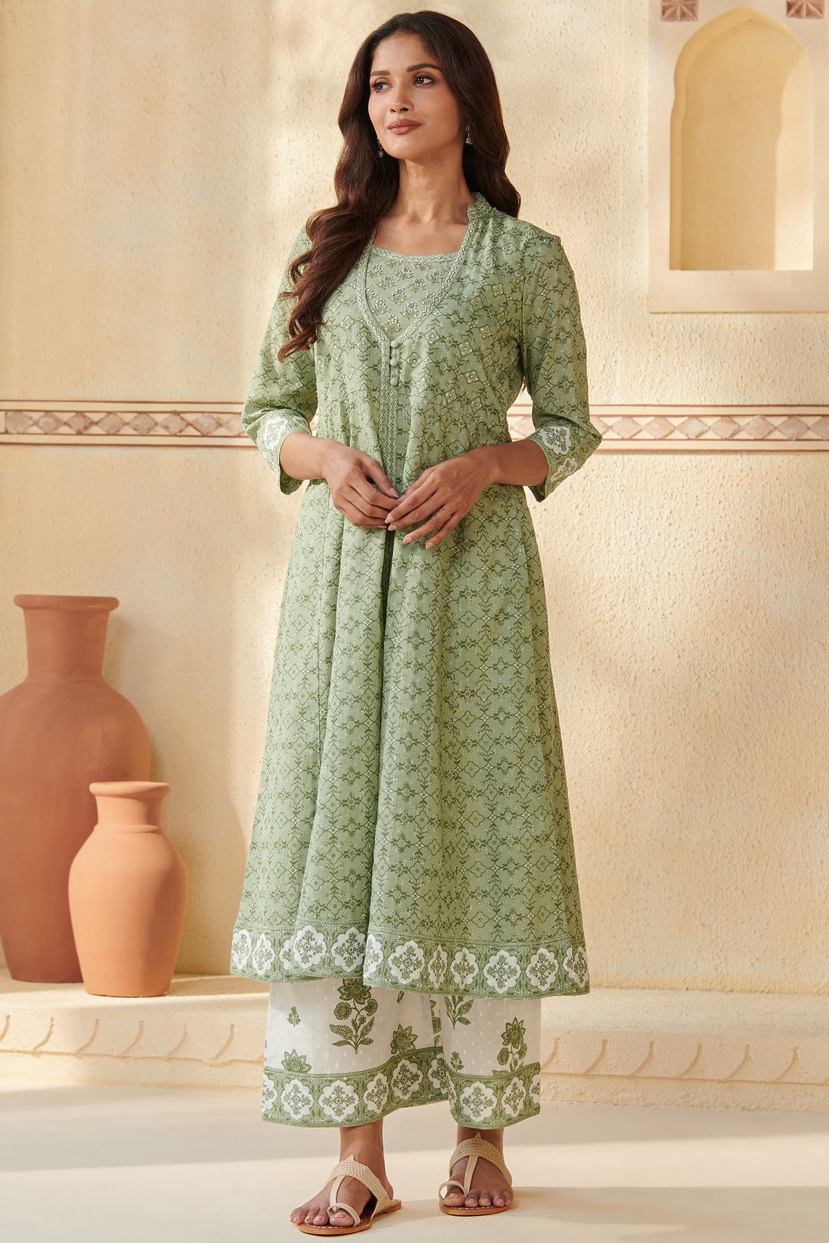 Gauhar Mahtab Sanganeri Kurta