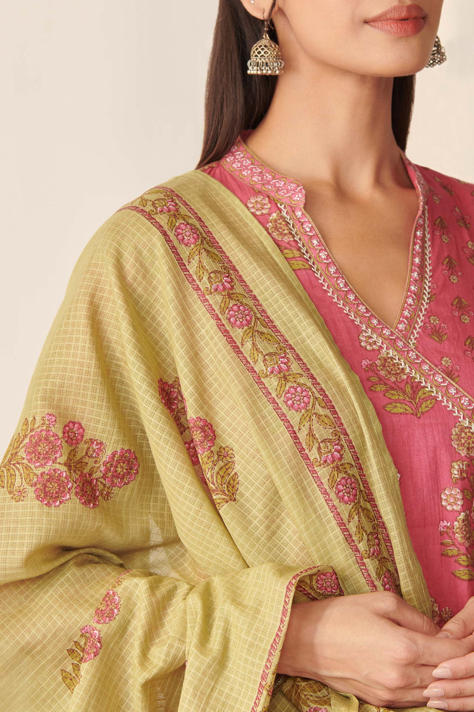 Gauhar Zaaida Sanganeri Dupatta