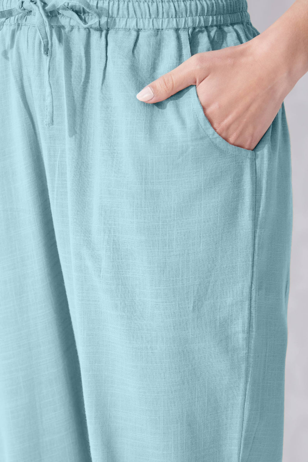 Roza Shaheen Blue Narrow Pants