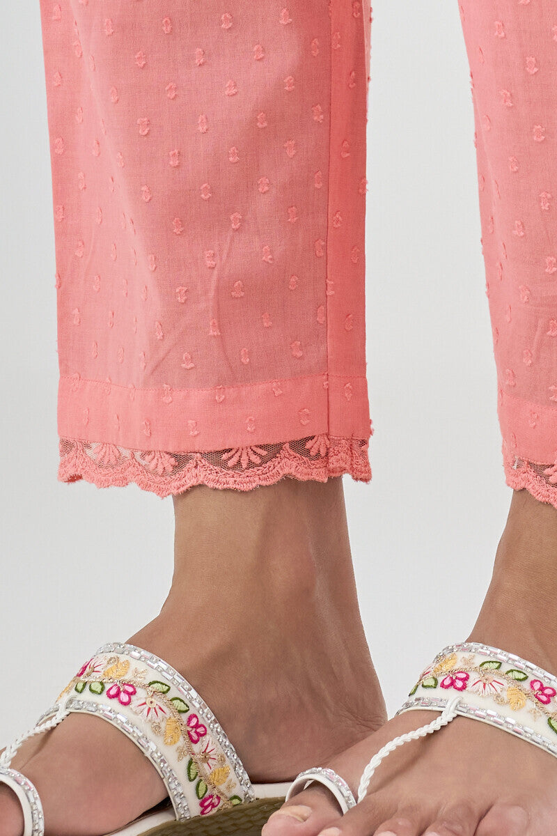 Roza Aliza Pink Narrow Pants