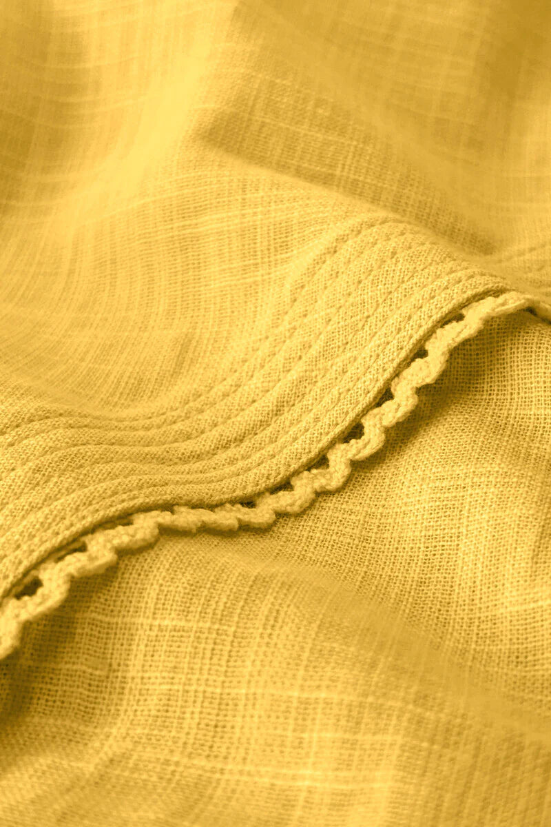 Surplus: Roza Zara Lemon Yellow Kurta