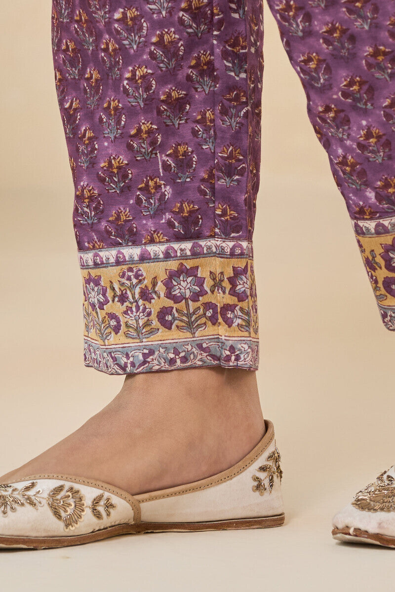 Mehrunissa Suneera Sanganeri Narrow Pants