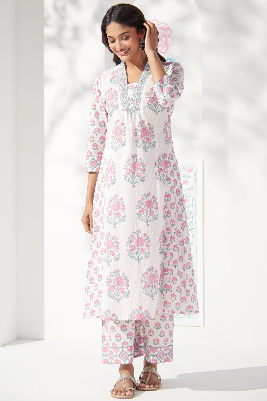 Surplus: Gulbahar Sumeera Sanganeri Kurta