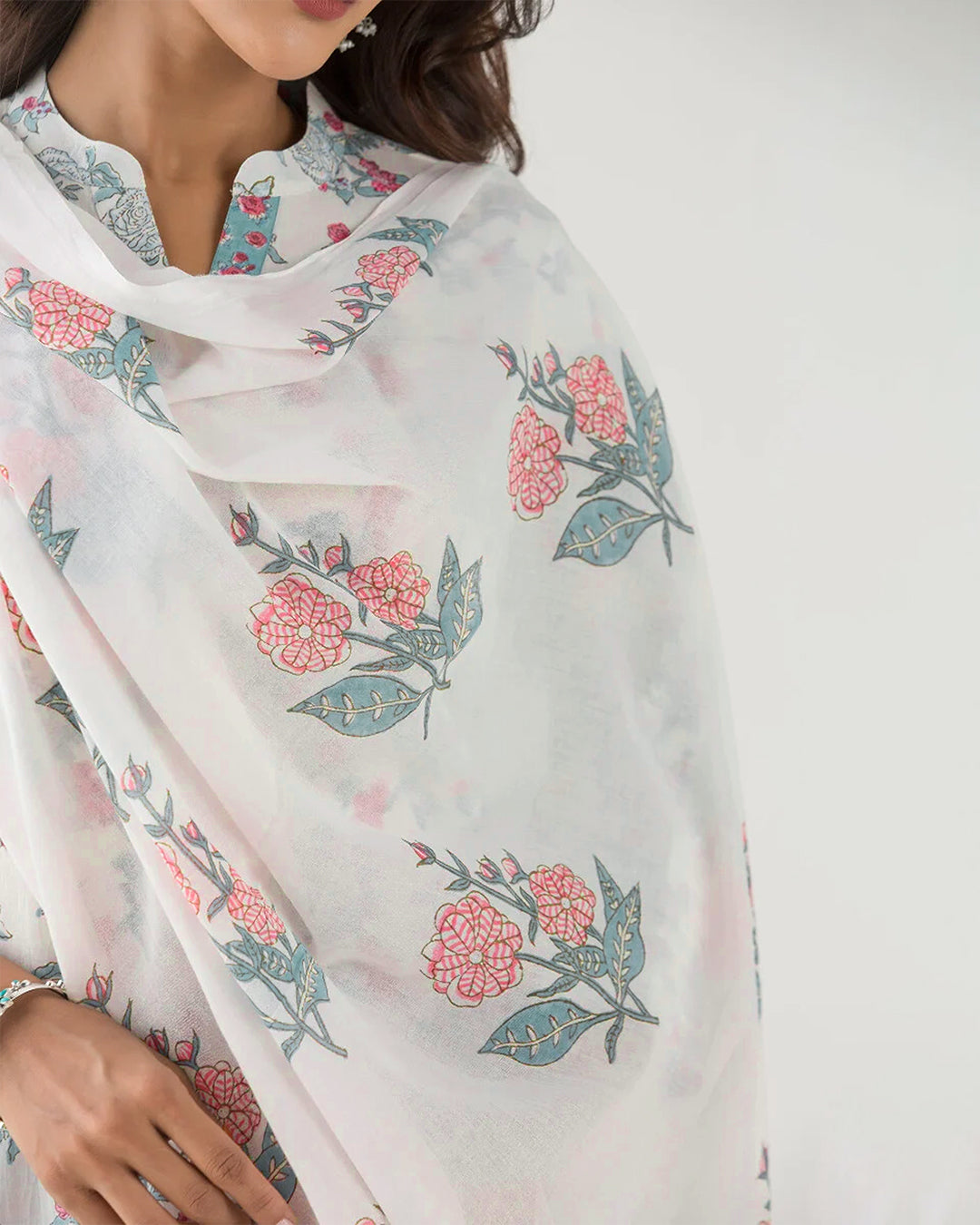 Gulbarg Jia Sanganeri Dupatta