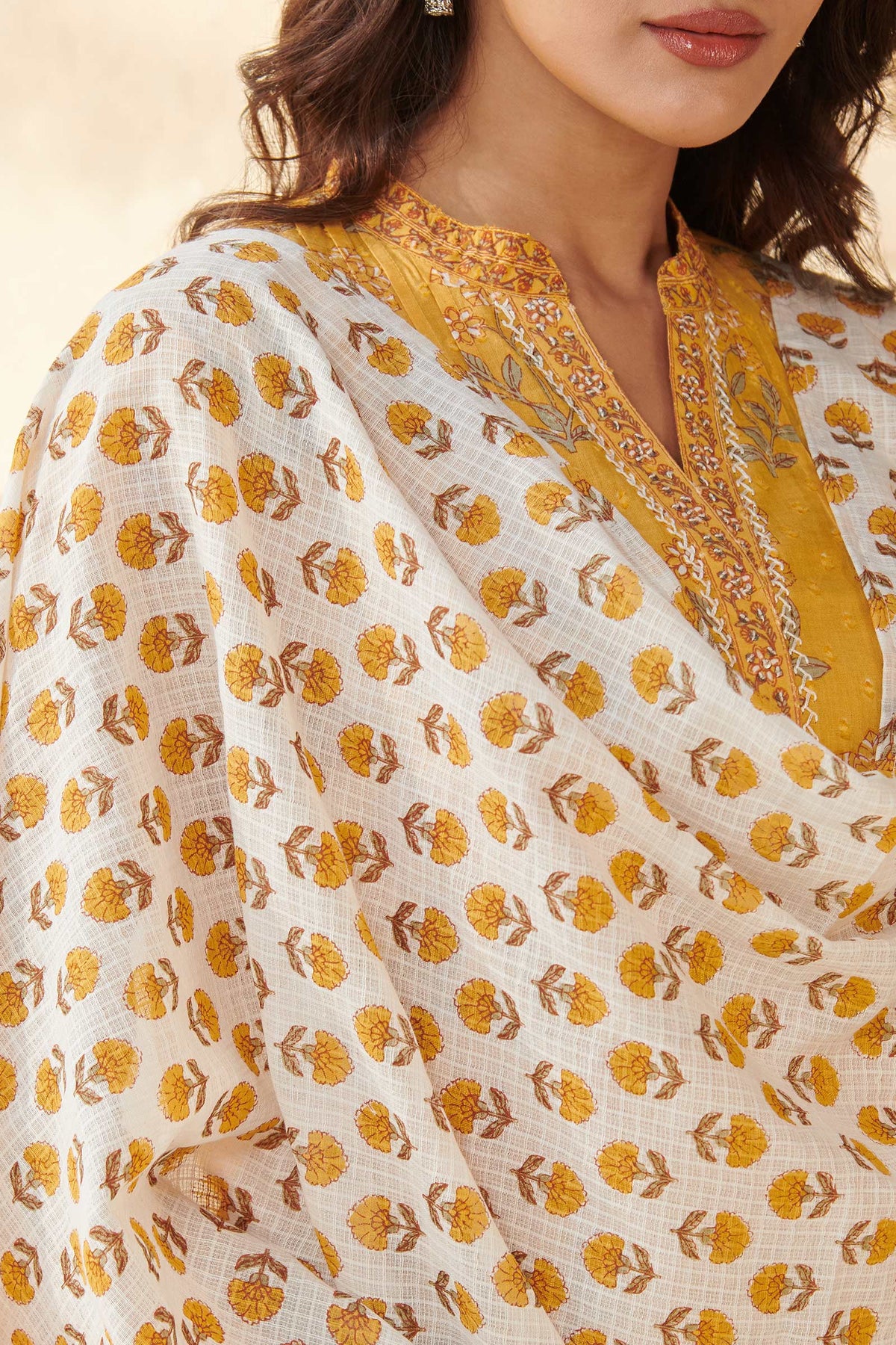 Gulbarg Rahila Sanganeri Dupatta