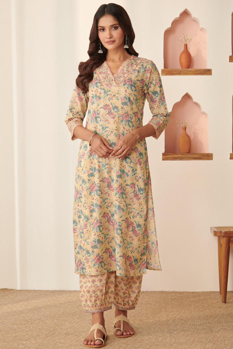 Nasrine Zarina Sanganeri Kurta