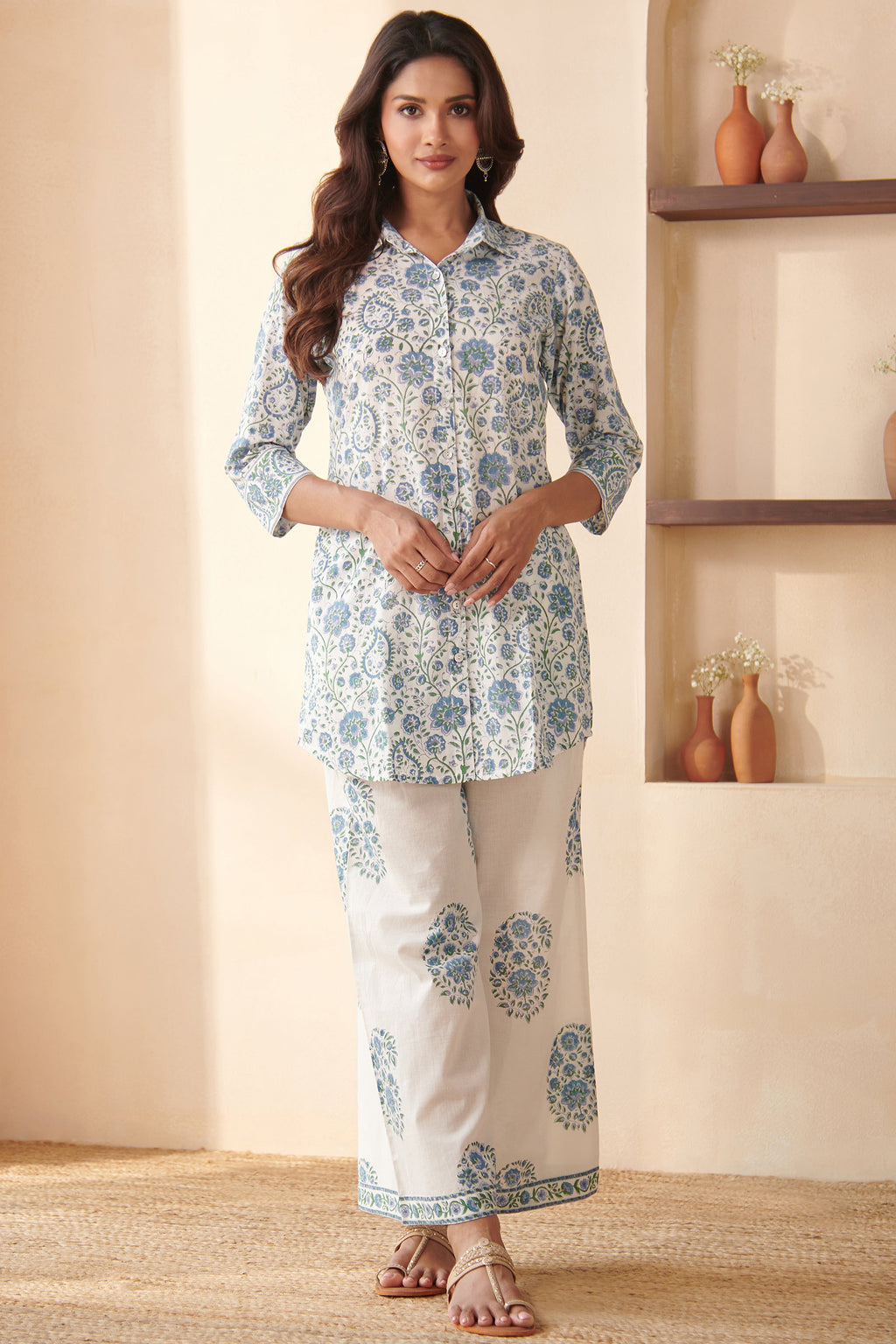 Gulbarg Mahi Sanganeri Co-Ord Set