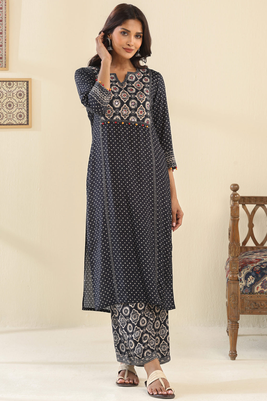 Rangrez Jasmin Kurta