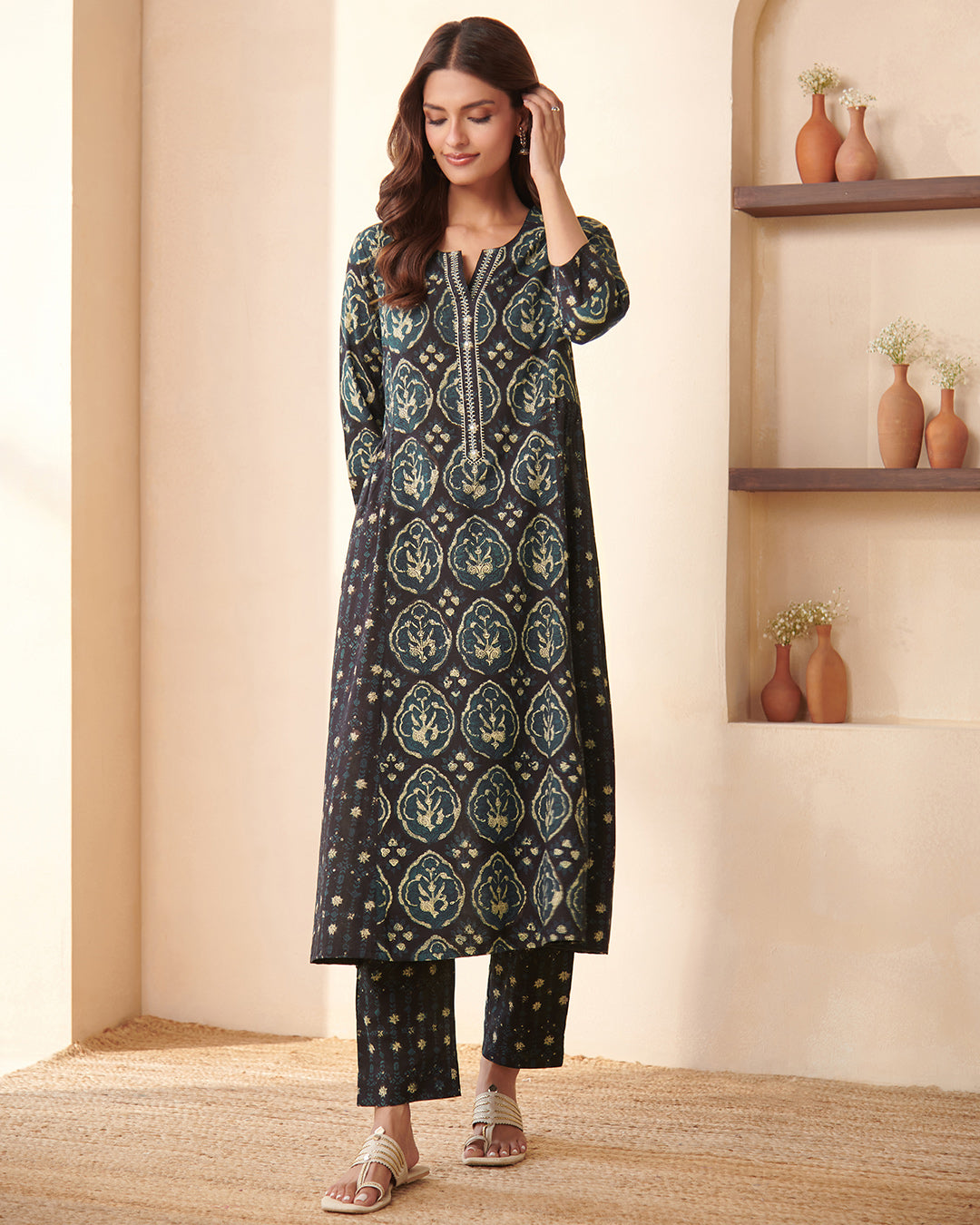 Surplus: Sehra Maya Bagru Dabu Kurta