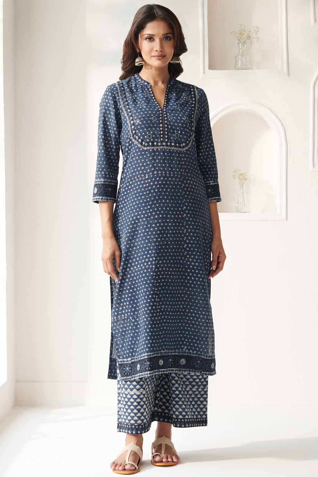 Surplus: Sehra Simar Bagru Kurta