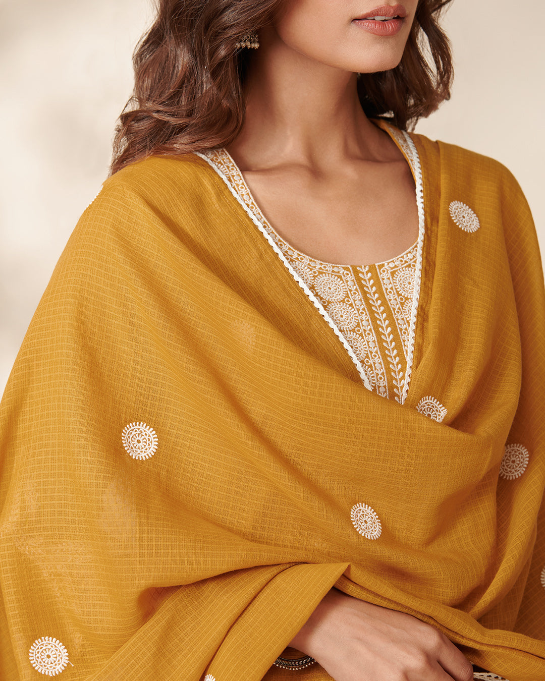 Mehraab Bano Mustard Dupatta
