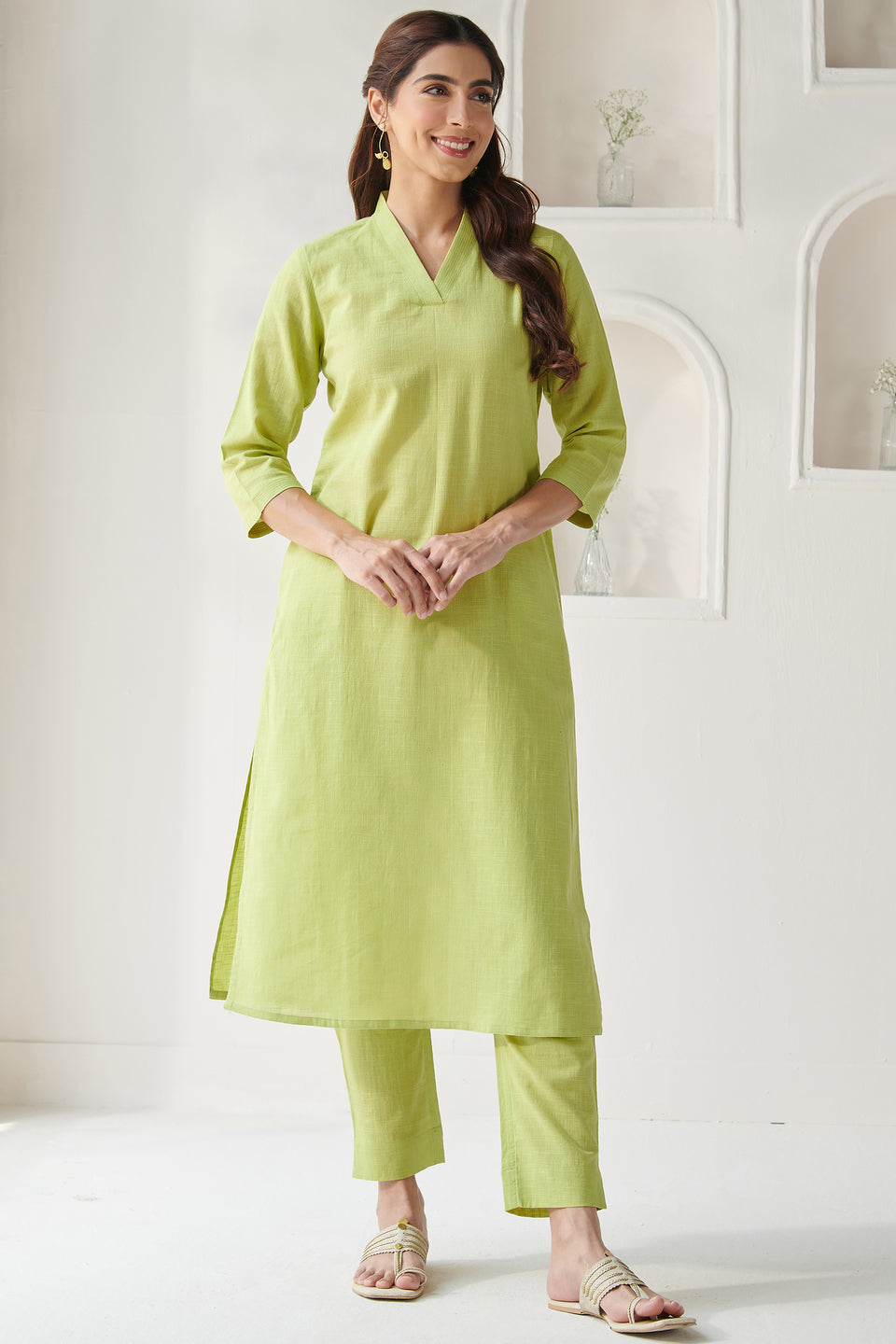Surplus: Roza Layla Green Kurta