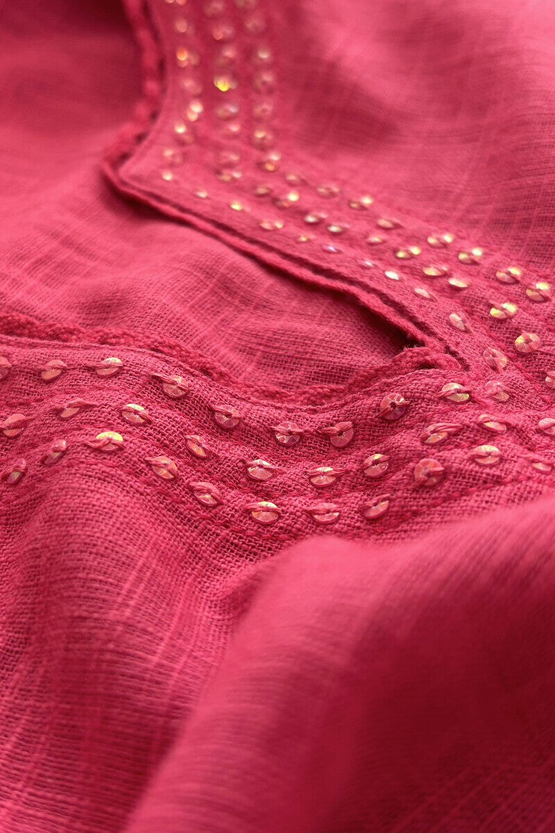 Roza Seerat Fuchsia Kurta
