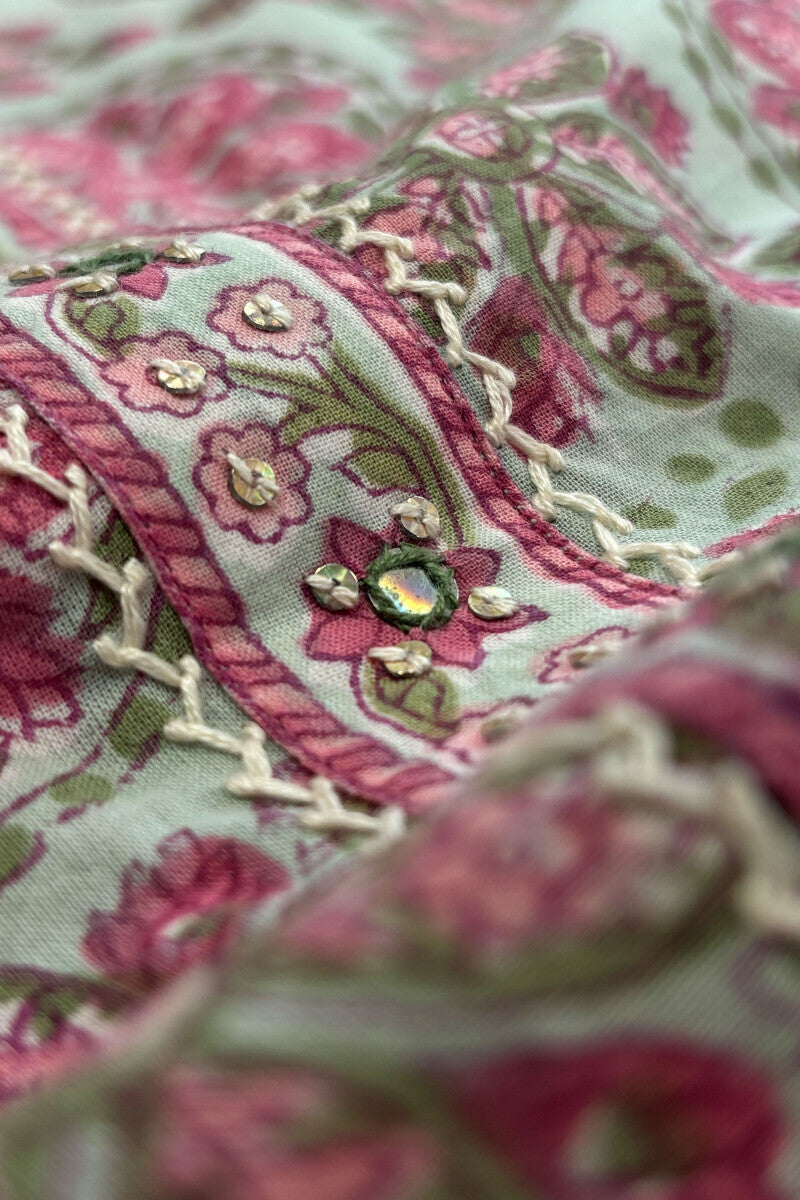 Roz Meher Zeinab Sanganeri Short Kurta