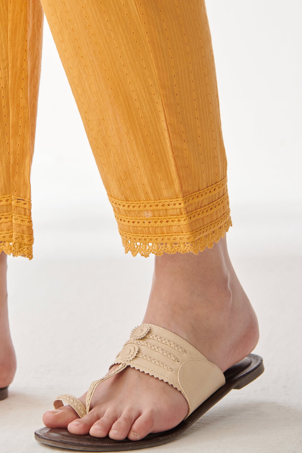 Roza Adira Yellow Narrow Pants