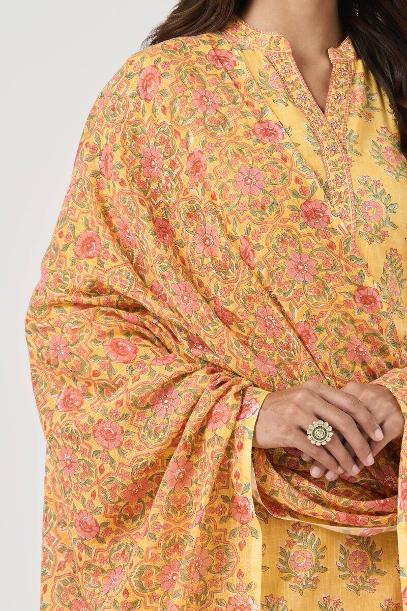 Roz Meher Jahanzeb Sanganeri Dupatta