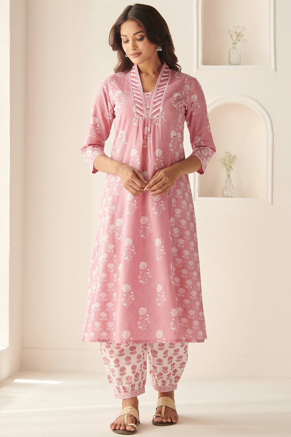 Gulbarg Misha Sanganeri Kurta