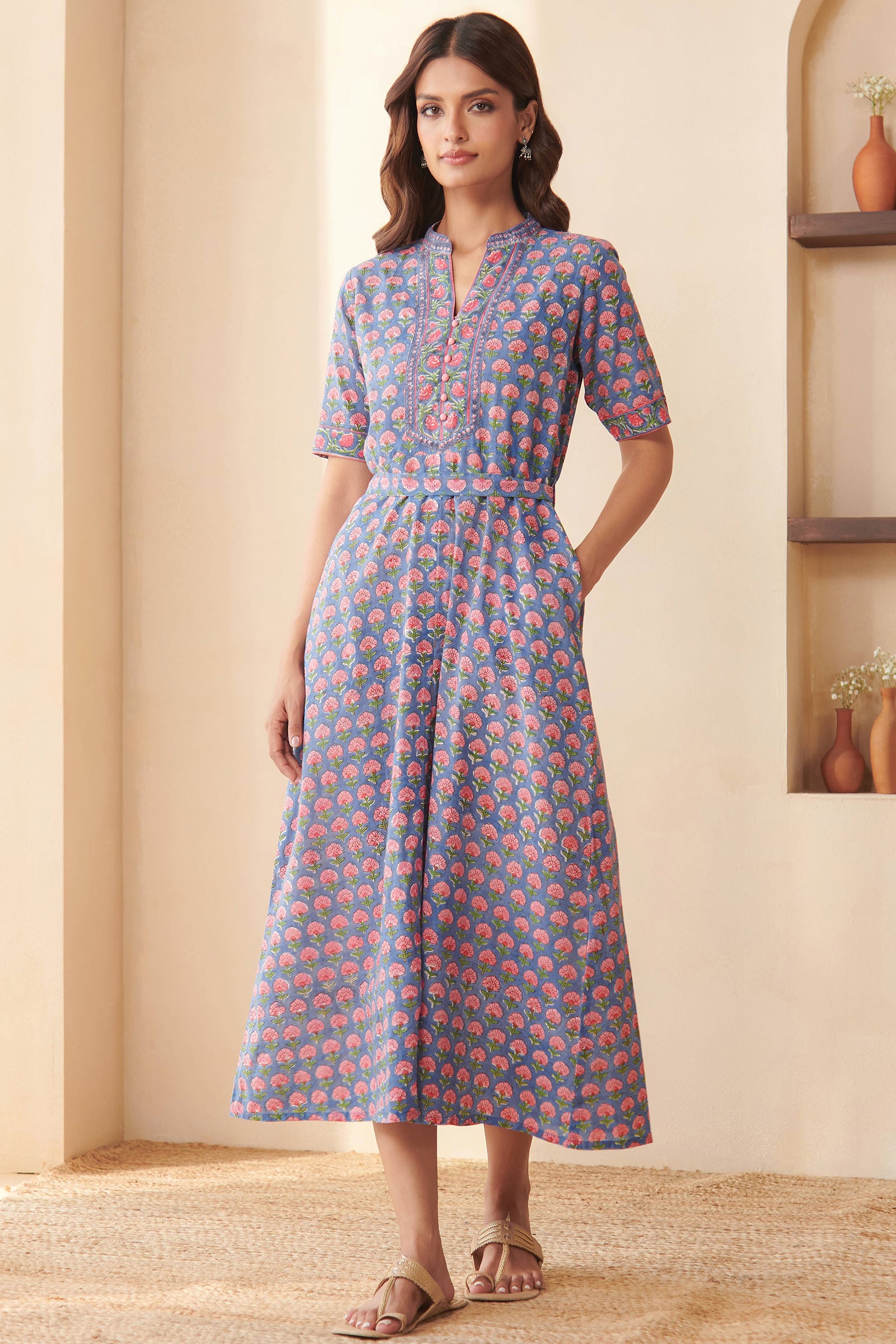 Gulbarg Nuzakat Sanganeri Dress