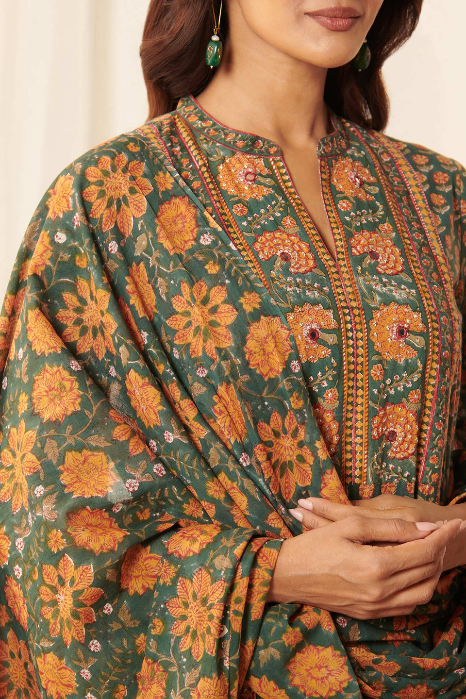 Gauhar Seerat Sanganeri Dupatta