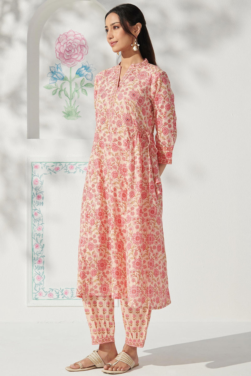 Gulbahar Nafia Sanganeri Kurta