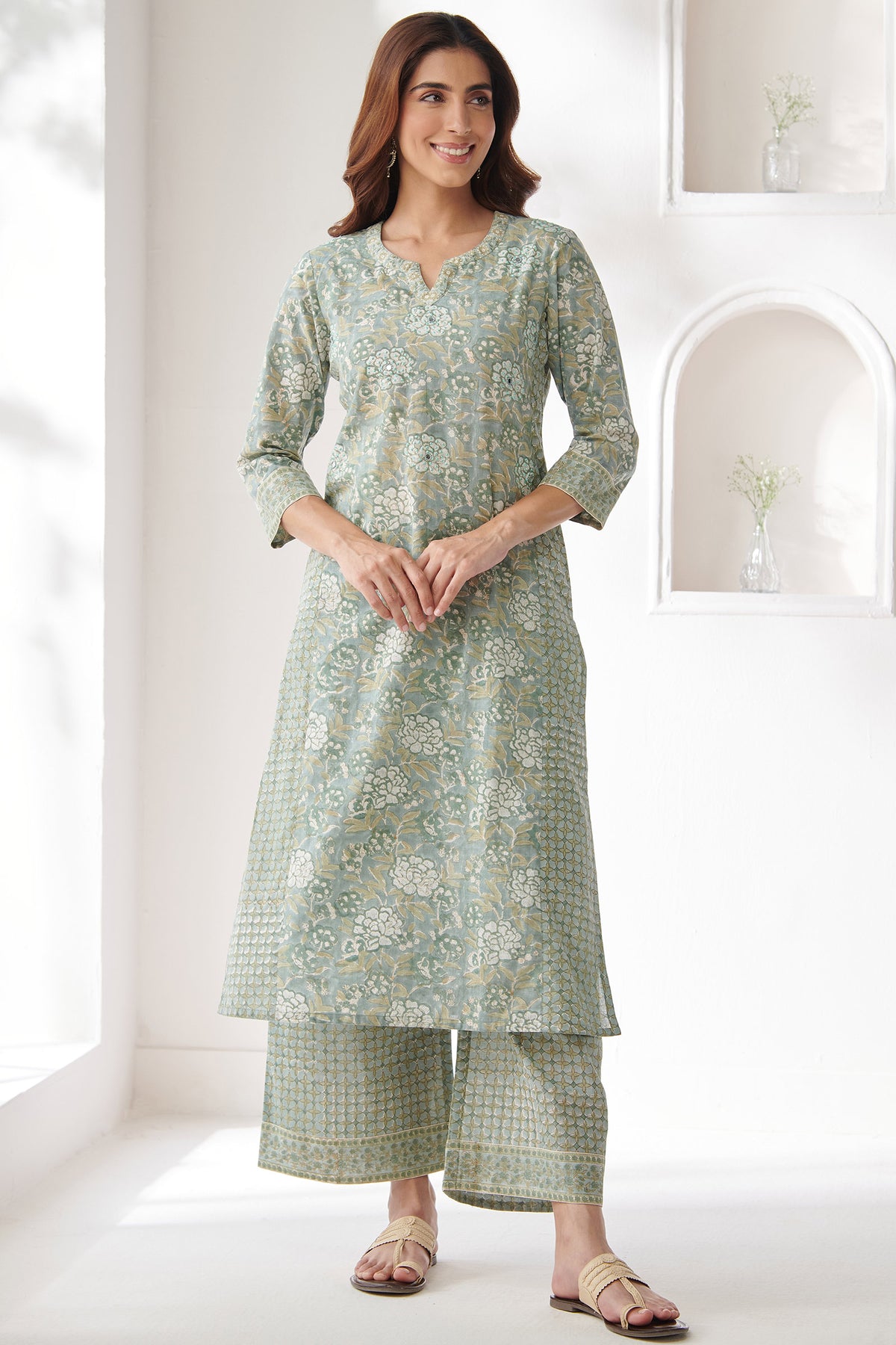 Gulshan Bagh Aliza Sanganeri Kurta
