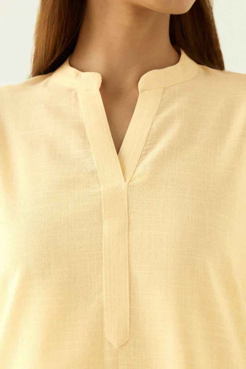 Surplus: Roza Seerat Cream Top