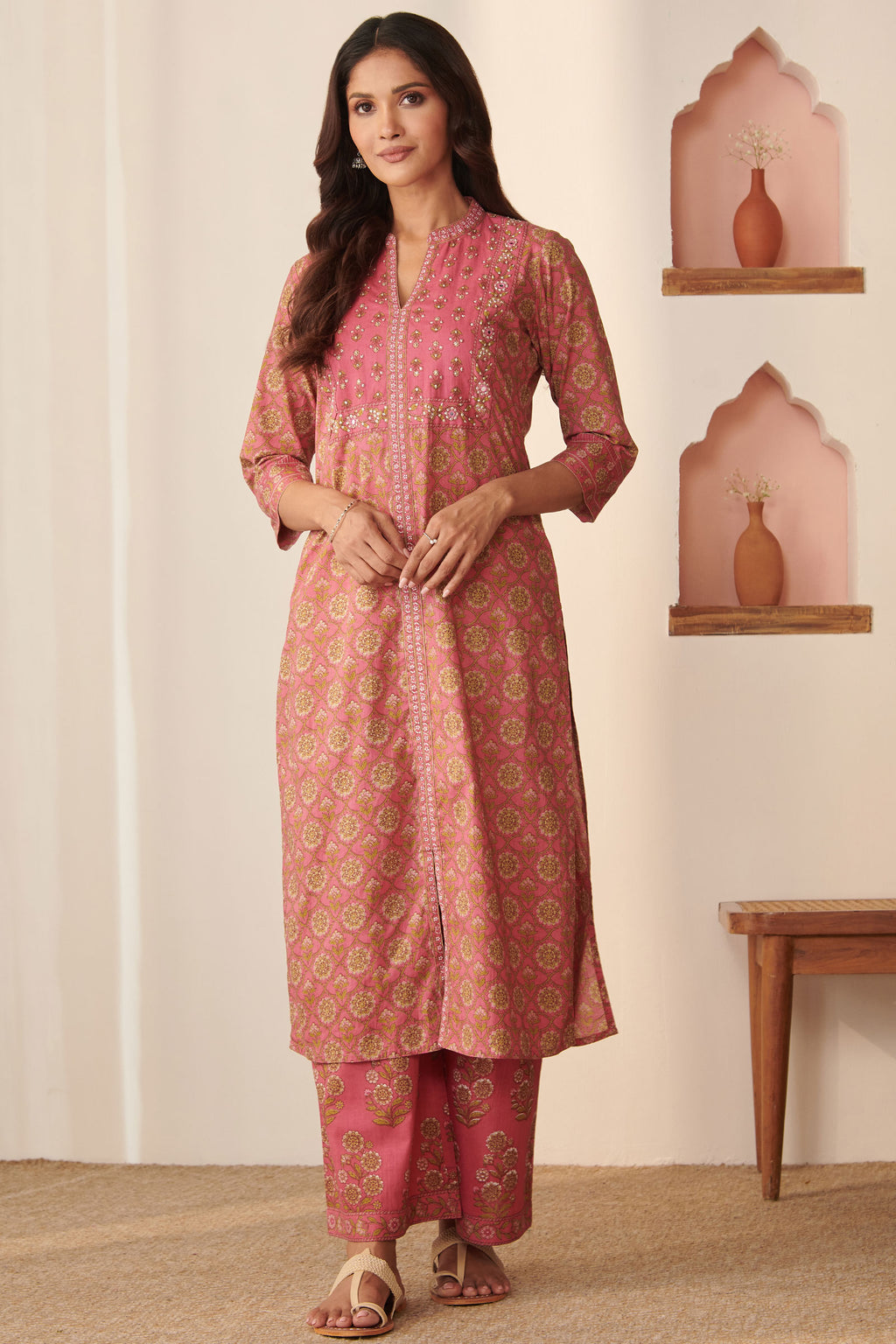 Gauhar Fizah Sanganeri Kurta