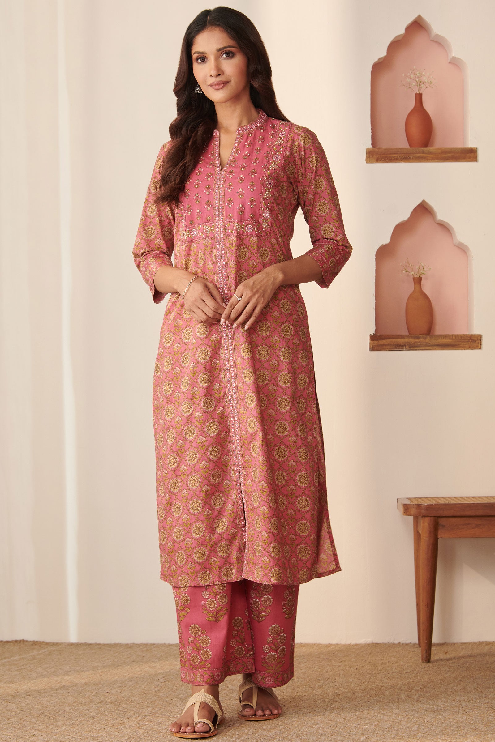 Gauhar Fizah Sanganeri Kurta