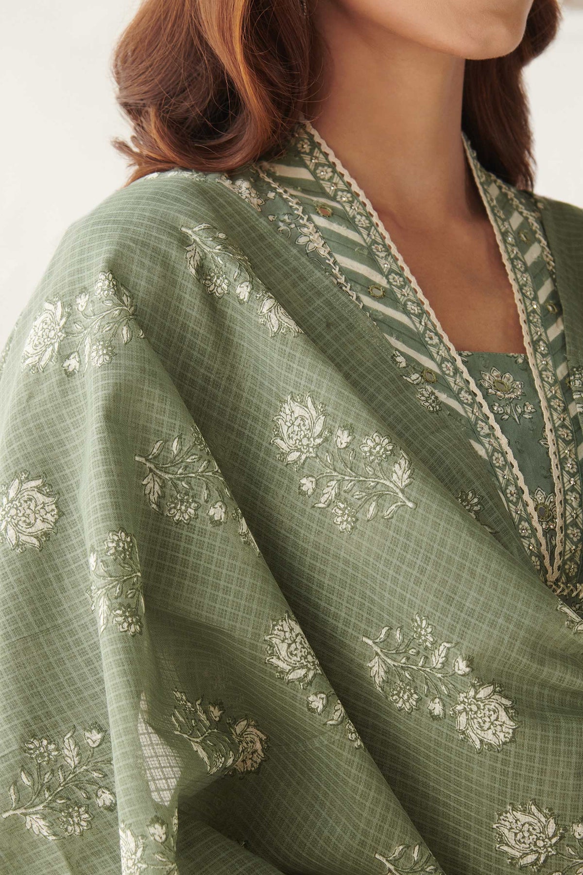 Gulbarg Gulshan Sanganeri Dupatta