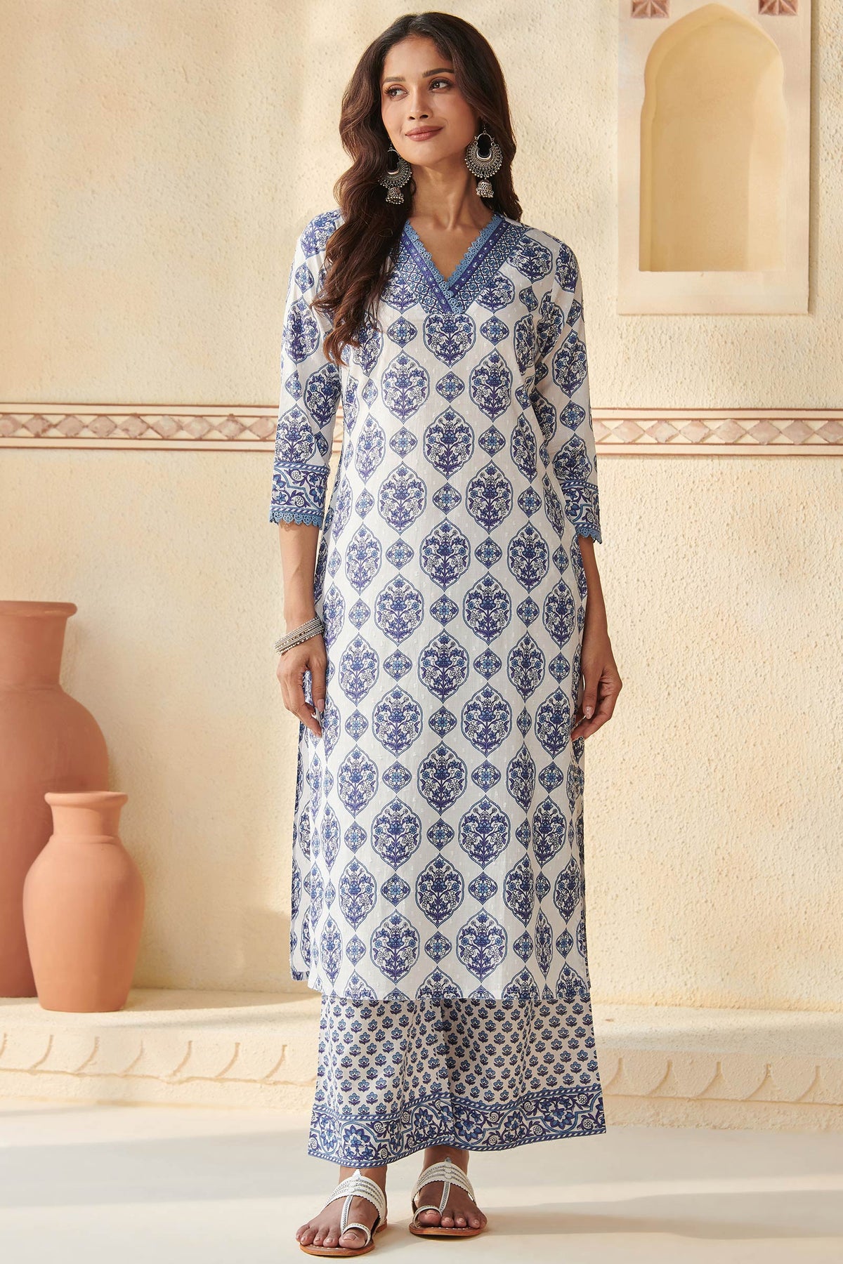 Surplus: Neelofar Farah Sanganeri Kurta