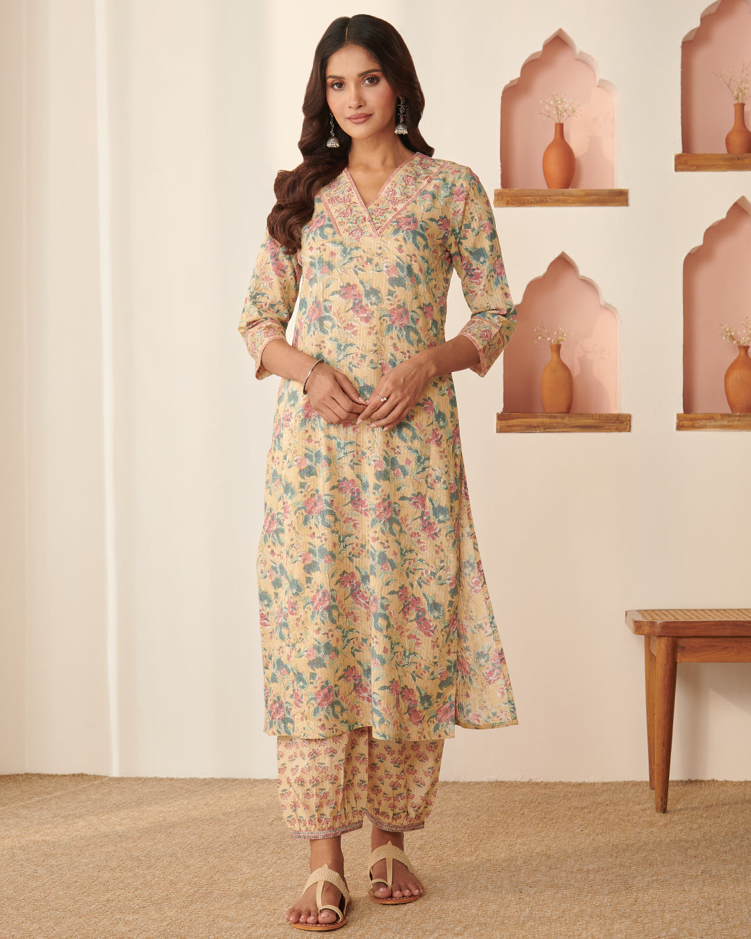 Nasrine Zarina Sanganeri Kurta