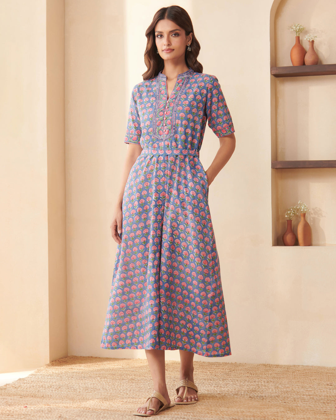 Gulbarg Nuzakat Sanganeri Dress