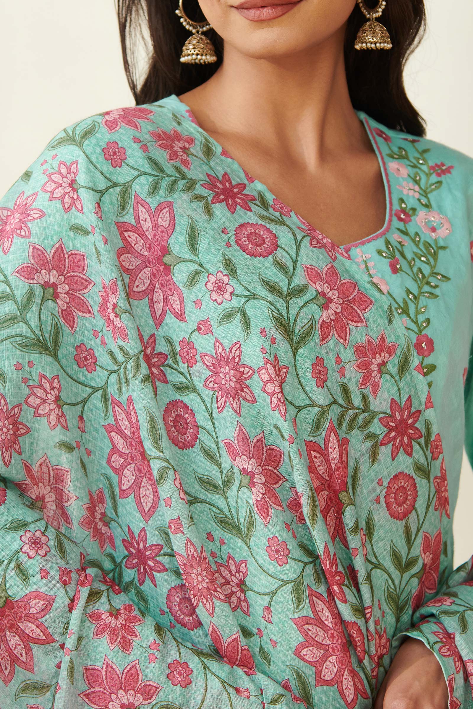 Mehraab Reema Blue Dupatta