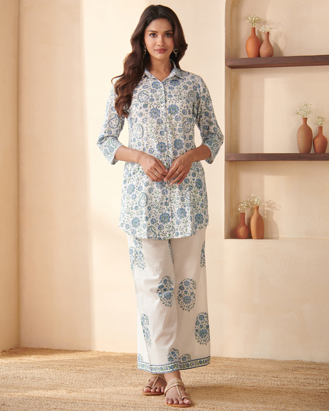 Gulbarg Mahi Sanganeri Co-Ord Set
