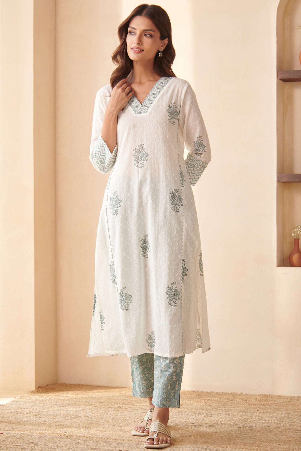 Rosheen Shireen Sanganeri Kurta